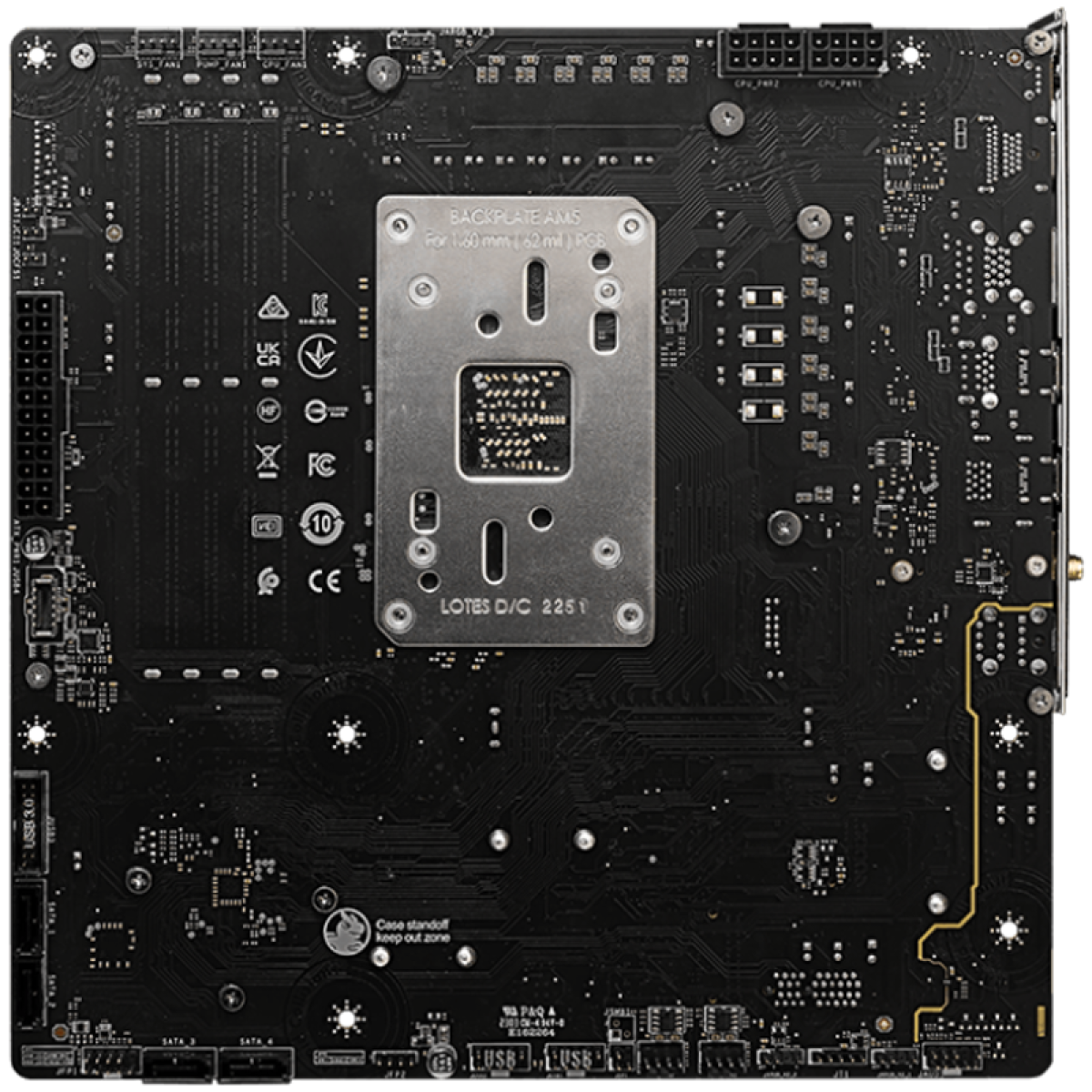 B650M Project Zero, AMD B650 Mainboard - Sockel AM5